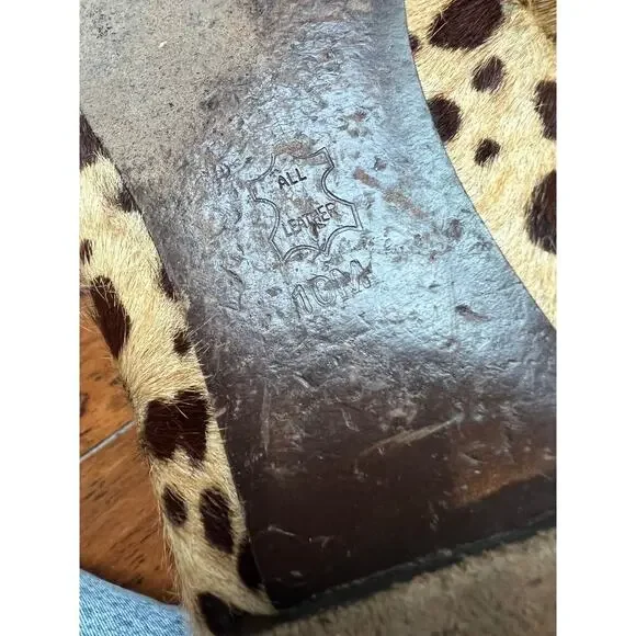 Tory Burch Cow Hair Flats - Picture 4 of 6